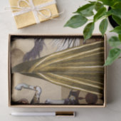 Geweldige steampunk unicorn tissuepapier (Geschenk)