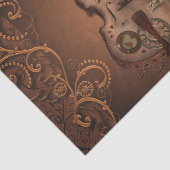 Geweldige steampunk violine tissuepapier (Detail)