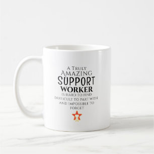 Geweldige steunwerker moeilijk te vinden gepersona koffiemok