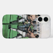 Geweldige strijd om het kampioenschap, klassiek bo Case-Mate iPhone case (Achterkant (horizontaal))