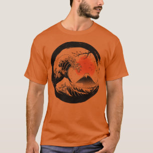 Geweldige Sumi Wave T-shirt
