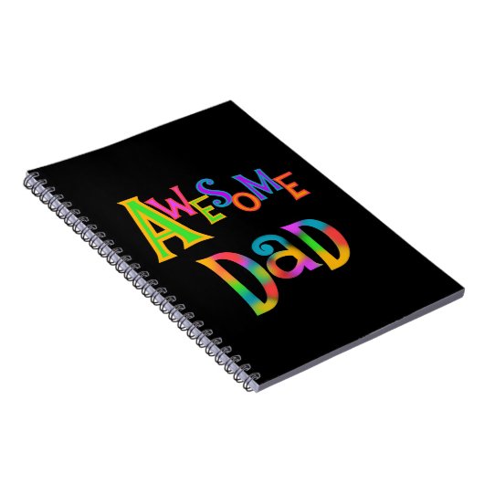 Geweldige T-shirts voor papa en cadeautjes Notitieboek (Rechterzijde)
