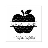Geweldige taakomleraar Apple Zelfinktende Stempel (Design)