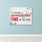 Geweldige tijd canvas afdruk (Insitu (Houten vloer))