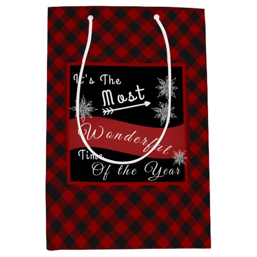 Geweldige tijd medium cadeauzakje (Voorkant)