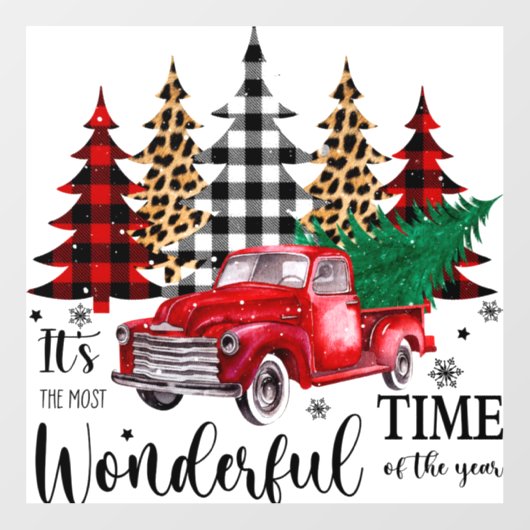 Geweldige tijd raamsticker (Vel)