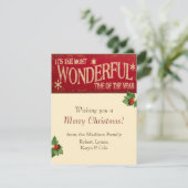 Geweldige tijd vakantie Kaart (Staand voorkant)