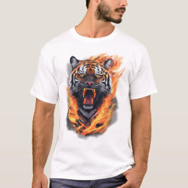 Geweldige tijger t-shirt