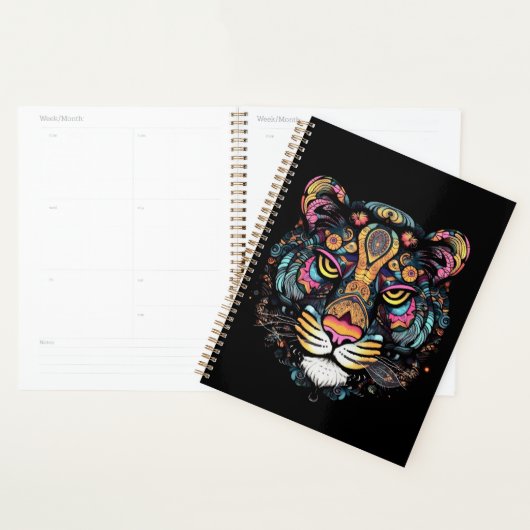 Geweldige Tijgerkop Planner (Display)