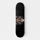 Geweldige tijgerkop skateboard (Voorkant)