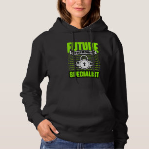 Geweldige toekomstige cyberbeveiligingspecialist I Hoodie