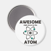 Geweldige tot aan de Atom Magneet (Voorkant / Achterkant)
