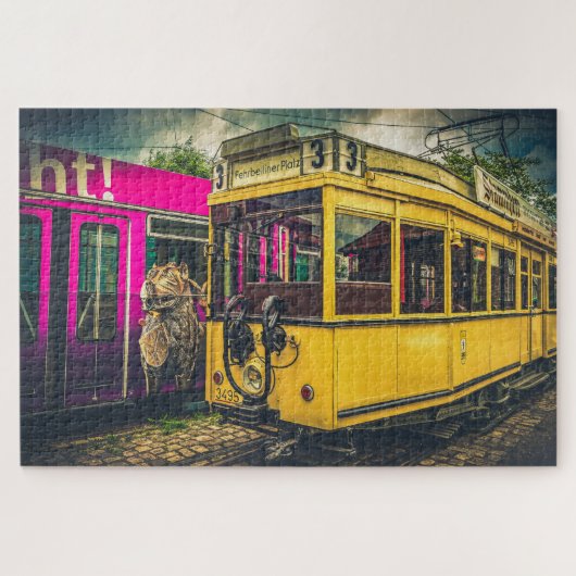 Geweldige Tram Legpuzzel (Horizontaal)