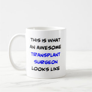 geweldige transplantatiechirurg koffiemok