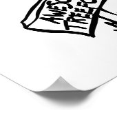 Geweldige Treefort Sign. Poster (Hoek)