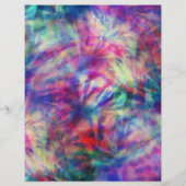 Geweldige trendbandkleurige kleurstof jonge wild e flyer (Achterkant)