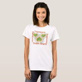 Geweldige, trioole, fijne harten t-shirt (Voorkant volledig)