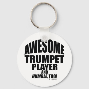 Geweldige Trumpet Player Sleutelhanger