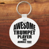 Geweldige Trumpet Player Sleutelhanger (Voorkant)