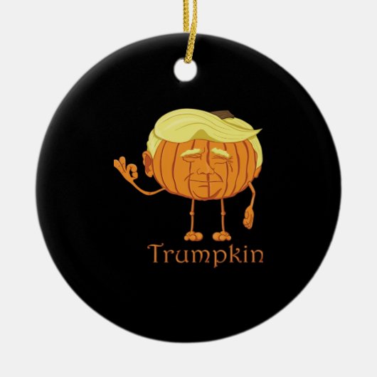 Geweldige Trumpkin Perfect & Classic Keramisch Ornament (Voorkant)