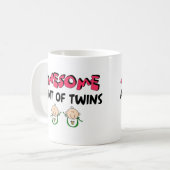 GEWELDIGE Tunt van TWINS Koffiemok (Voorkant links)