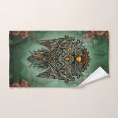 Geweldige uil bad handdoek (Handdoek)