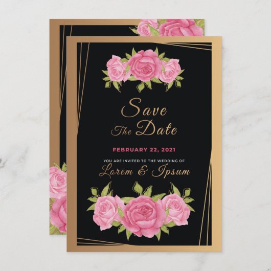 Geweldige uitnodiging onkruid (Voorkant / Achterkant)