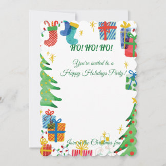 Geweldige uitnodiging voor vrienden en familie