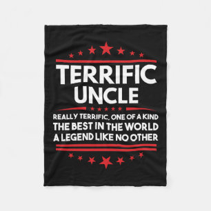 Geweldige Uncle Campaign 2025 Donald Trump Inaugur Fleece Deken