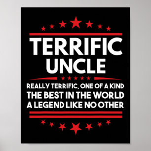 Geweldige Uncle Campaign 2025 Donald Trump Inaugur Poster