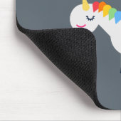 Geweldige Unicorn Mousepad Muismat (Hoek)