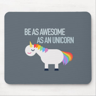 Geweldige Unicorn Mousepad Muismat