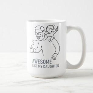 Geweldige vader Chaos King - Grappig Vaderdag cade Koffiemok