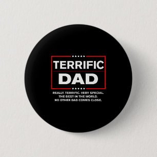 Geweldige vader - Grappige Donald Trump Vaderdag Ronde Button 5,7 Cm