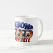 Geweldige vader ooit koffiemok (Voorkant rechts)