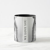 Geweldige vader sinds 20XX eenvoudige moderne foto Mok (Midden)