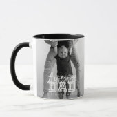 Geweldige vader sinds 20XX eenvoudige moderne foto Mok (Links)