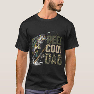 Geweldige vader vissen visser Gelukkige Vaderdag T-shirt