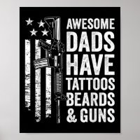 Geweldige vaders hebben Tattoos baarden & amp; Pis