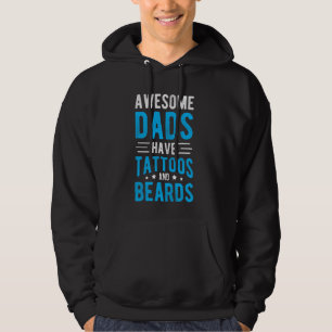 GEWELDIGE vaders HEBBEN TATTOOS EN BAARDEN Bearded Hoodie