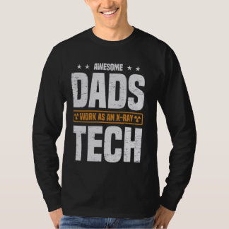 Geweldige vaders werken als een röntgentechnologie t-shirt