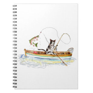 Geweldige vangst! notitieboek