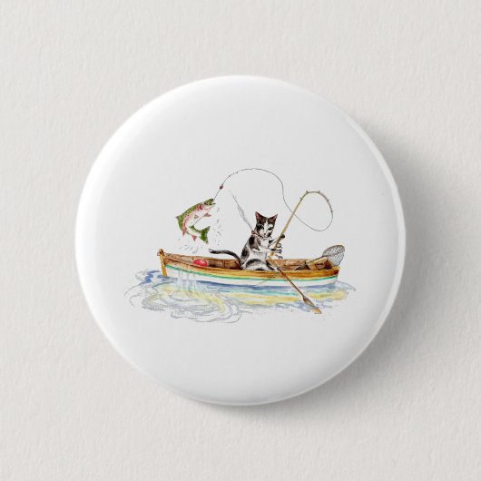 Geweldige vangst! ronde button 5,7 cm (Voorkant)