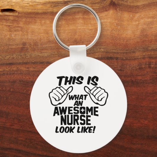 GEWELDIGE VERPLEEGKUNDIGE SLEUTELHANGER (Voorkant)