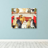 Geweldige verwachtingen canvas afdruk (Insitu (Houten vloer))