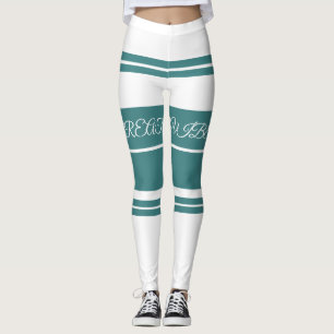 Geweldige Vibes Green Luxury Leggings voor vrouwen