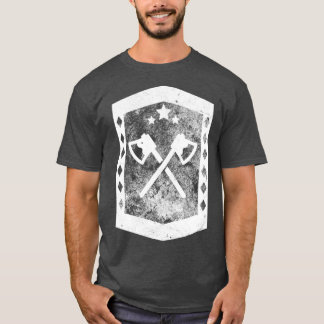 Geweldige Viking Axes Cool Historic Combat Weapons T-shirt