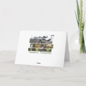 Geweldige Viking Era kerst Wenskaart! Kaart (Achterkant)