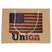 Geweldige vlag van de burgeroorlog groot cadeauzakje (Voorkant)