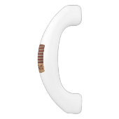 Geweldige vlag van de burgeroorlog keramische kastgreep (Zijkant)